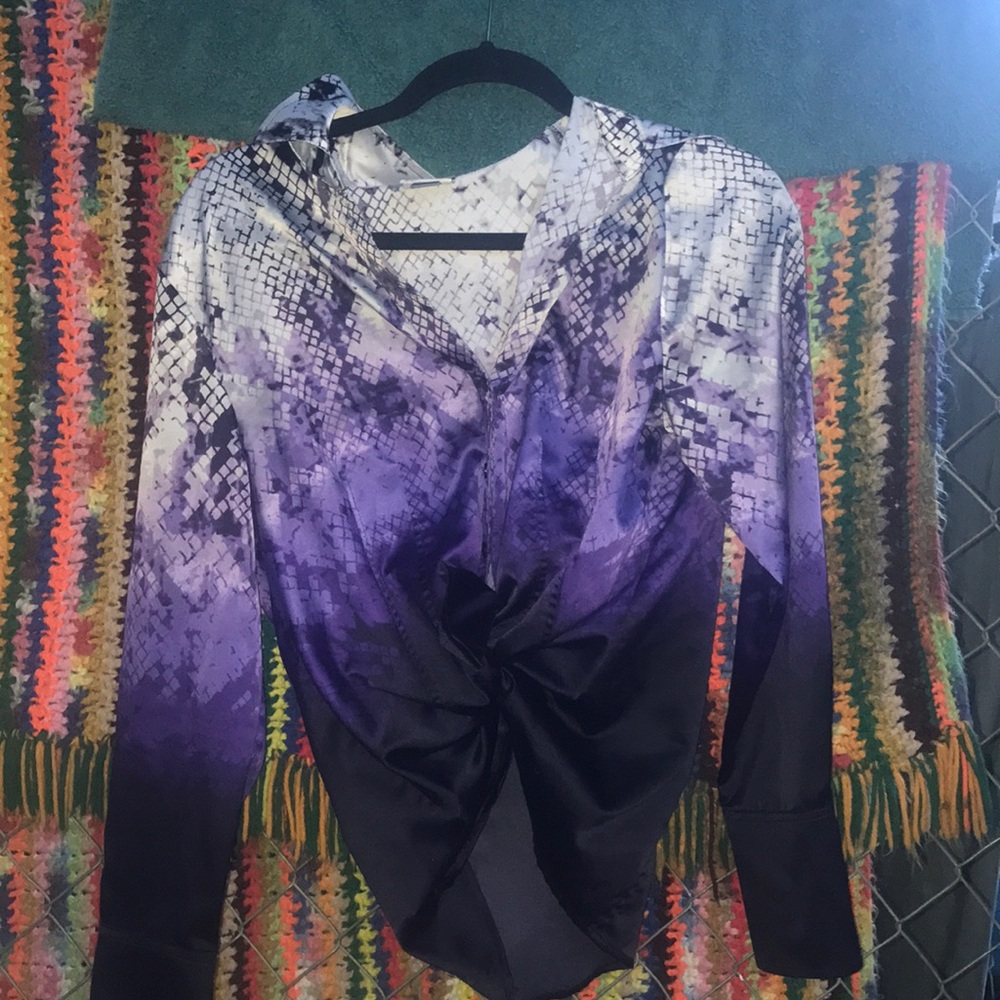 Cute top button down